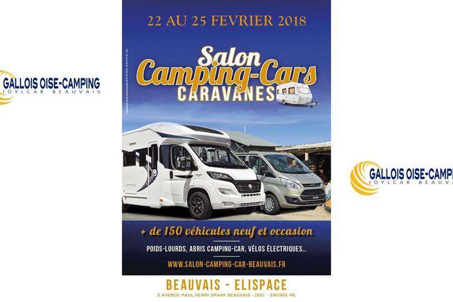 Salon des Véhicules de Loisirs Beauvais Elispace du 22 au 25 février 2018