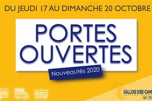 Portes ouvertes du 17 au 20 octobre 2019