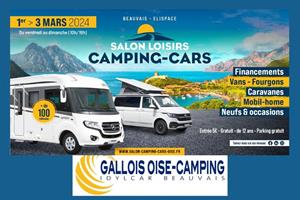 Salon Loisirs Camping-cars de Beauvais du 1er au 3 mars 2024